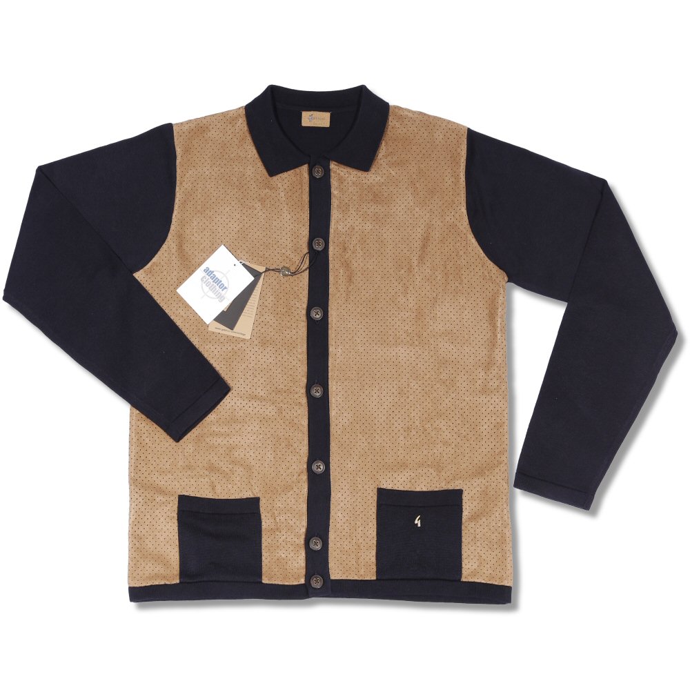 Gabicci on sale suede cardigan